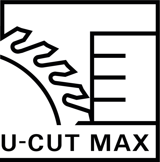 Topline U-Cut Max Tungsten Carbide Panel Sizing Saw Blades with TR-F Tooth Geometry