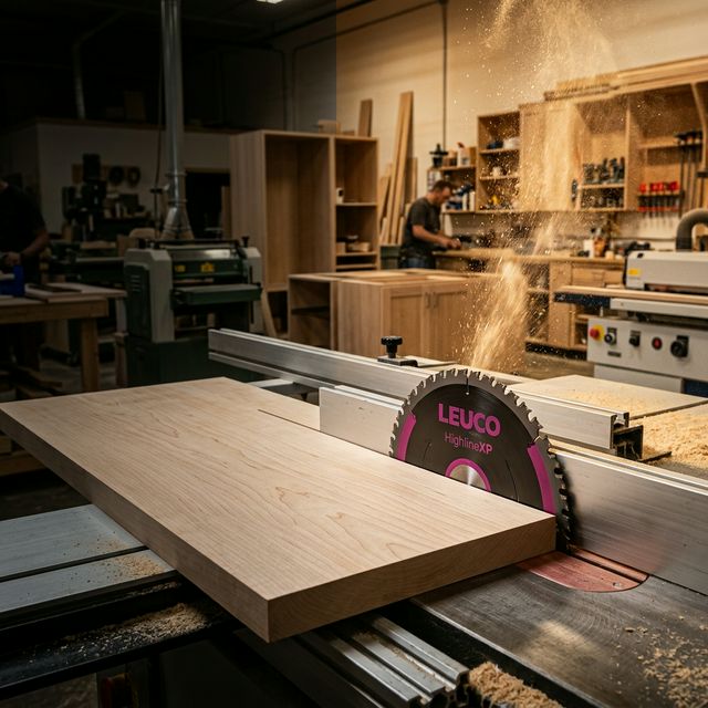 HighlineXP Saw Blade in Cabinetry Workshop